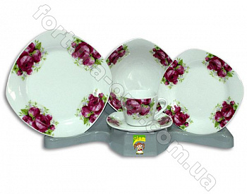 Набор тарелок Elina EL - 1050F 30 предметов ➜ Оптом и в розницу ✅ актуальная цена - Интернет магазин ✅ Фортуна ✅