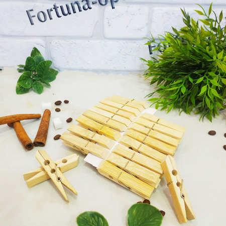 Прищепка бамбук 20 шт. 9416 ✅ базовая цена 33.73 грн. ✔ Опт ✔ Скидки ✔ Заходите! - Интернет-магазин ✅ Фортуна-опт ✅