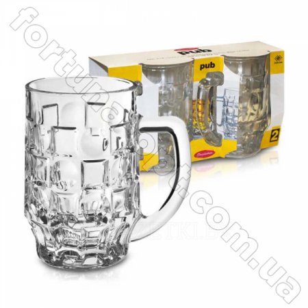 Набор пивных кружек Pasabahce Паб 2 шт 500 мл 55289 ✅ базовая цена 70.78 грн. ✔ Опт ✔ Скидки ✔ Заходите! - Интернет-магазин ✅ Фортуна-опт ✅