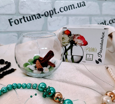 Ваза Pasabahce Flora Аквариум 102*79 мм - 43417 ✅ базовая цена 101.95 грн. ✔ Опт ✔ Скидки ✔ Заходите! - Интернет-магазин ✅ Фортуна-опт ✅