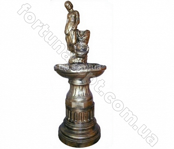 Фонтан Пастушка (полимер) 0408 ➜ Оптом и в розницу ✅ актуальная цена -Интернет магазин ✅ Фортуна ✅