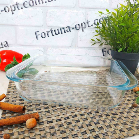 Форма для выпечки прямоугольная A-Plus - 4005 (термостекло) ✅ базовая цена $6.73 ✔ Опт ✔ Скидки ✔ Заходите! - Интернет-магазин ✅ Фортуна-опт ✅