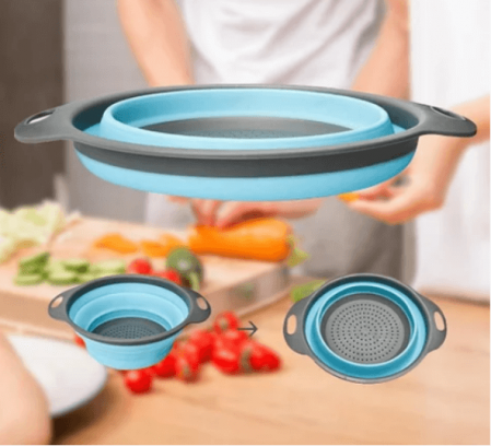 Дуршлаг силиконовый складной A-Plus - 1216 ✅ базовая цена $1.53 ✔ Опт ✔ Скидки ✔ Заходите! - Интернет-магазин ✅ Фортуна-опт ✅