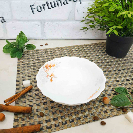 Салатник "6" стеклокерамический Айва оранж SNT - 30059-16003  ✅ базовая цена 29.36 грн. ✔ Опт ✔ Скидки ✔ Заходите! - Интернет-магазин ✅ Фортуна-опт ✅