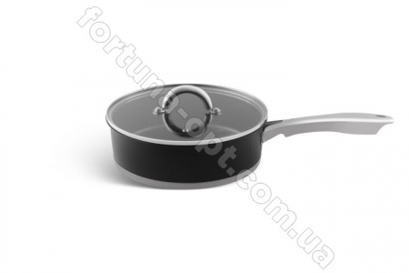 Сковорода глубокая мраморная с крышкой 24х7см Edenberg EB - 4062 ✅ базовая цена $21.88 ✔ Опт ✔ Скидки ✔ Заходите! - Интернет-магазин ✅ Фортуна-опт ✅