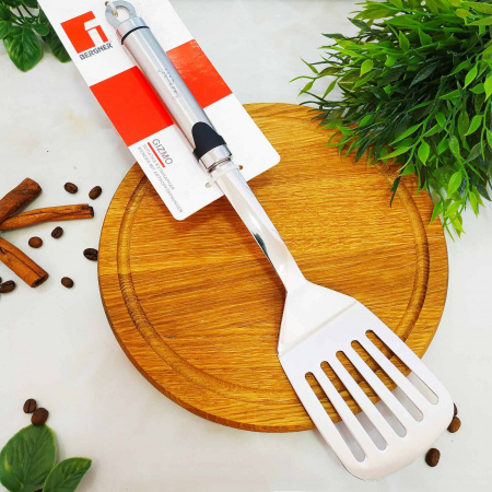 Лопатка кухонная из нержавеющей стали Bergner BG - 3236 ✅ базовая цена $15 ✔ Опт ✔ Скидки ✔ Заходите! - Интернет-магазин ✅ Фортуна-опт ✅