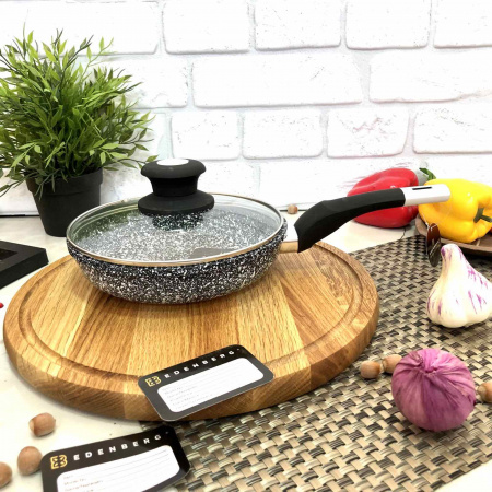 Сковорода с крышкой Edenberg EB - 9164 - 20 см ✅ базовая цена $11.11 ✔ Опт ✔ Скидки ✔ Заходите! - Интернет-магазин ✅ Фортуна-опт ✅