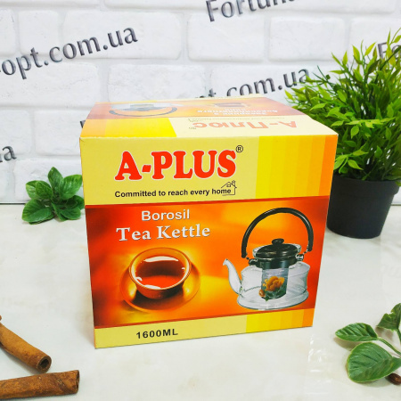 Заварочный чайник 1.6 л A-Plus - 1047 ✅ базовая цена $6.56 ✔ Опт ✔ Скидки ✔ Заходите! - Интернет-магазин ✅ Фортуна-опт ✅