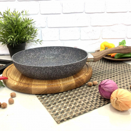 Сковорода Benson 28 см BN - 532 ✅ базовая цена $17.67 ✔ Опт ✔ Скидки ✔ Заходите! - Интернет-магазин ✅ Фортуна-опт ✅