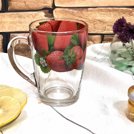 Чашка стекло 300 мл "Фрукты" 8149/1334 ✅ базовая цена 54.94 грн. ✔ Опт ✔ Скидки ✔ Заходите! - Интернет-магазин ✅ Фортуна-опт ✅