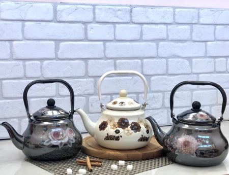 Чайник эмалированная сталь Edenberg 2.5 л EB - 3353 ✅ базовая цена $12.02 ✔ Опт ✔ Скидки ✔ Заходите! - Интернет-магазин ✅ Фортуна-опт ✅