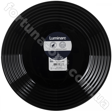 Тарелка обеденная Harena Black 250 мм - 7611 ✅ базовая цена 30.12 грн. ✔ Опт ✔ Скидки ✔ Заходите! - Интернет-магазин ✅ Фортуна-опт ✅