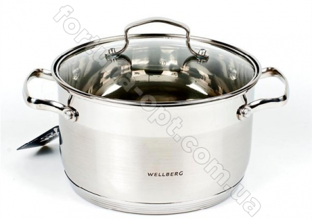 Кастрюля WELLBERG WB 02177 ✅ базовая цена 464.74 грн. ✔ Опт ✔ Скидки ✔ Заходите! - Интернет-магазин ✅ Фортуна-опт ✅