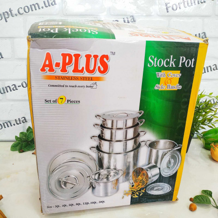 Набор посуды матрешка A-Рlus - 0749➜ Опт и розница ✅ актуальная цена -Интернет магазин ✅ Фортуна ✅