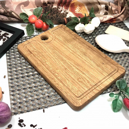 Доска  Дуб 20*30см с вырезом  2030дсв ✅ базовая цена 119 грн. ✔ Опт ✔ Скидки ✔ Заходите! - Интернет-магазин ✅ Фортуна-опт ✅