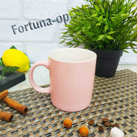 Чашка 480 мл "Вариант" 1-4 цвета керамика 3575-4-00 ✅ базовая цена 58.88 грн. ✔ Опт ✔ Скидки ✔ Заходите! - Интернет-магазин ✅ Фортуна-опт ✅