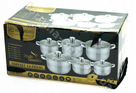 Набор предметов посуды Edenberg EB - 4011➜ Опт и розница ✅ актуальная цена -Интернет магазин ✅ Фортуна ✅