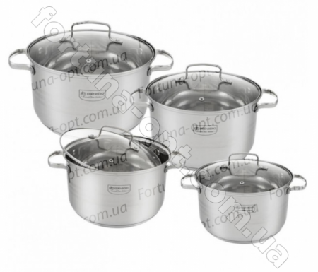 Набор посуды сталь Edenberg EB - 4072 - 5-слойное дно➜ Опт и розница ✅ актуальная цена -Интернет магазин ✅ Фортуна ✅