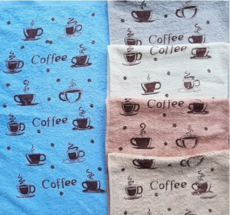 Полотенце кухонное Кофе махра 25х50см 0426 ✅ базовая цена 23.79 грн. ✔ Опт ✔ Скидки ✔ Заходите! - Интернет-магазин ✅ Фортуна-опт ✅