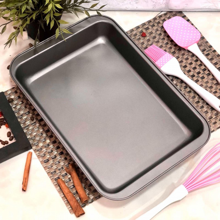 Противень для выпечки Stenson MH - 0189 - 37х25х6 см ✅ базовая цена $1.41 ✔ Опт ✔ Скидки ✔ Заходите! - Интернет-магазин ✅ Фортуна-опт ✅