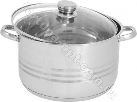 Кастрюля качественная с толстым дном A-Plus - 2169 - 6.5 л ✅ базовая цена $13.06 ✔ Опт ✔ Скидки ✔ Заходите! - Интернет-магазин ✅ Фортуна-опт ✅