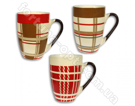 Чашка керамика 320 мл Elina EL - 3178  ✅ базовая цена 22.90 грн. ✔ Опт ✔ Скидки ✔ Заходите! - Интернет-магазин ✅ Фортуна-опт ✅