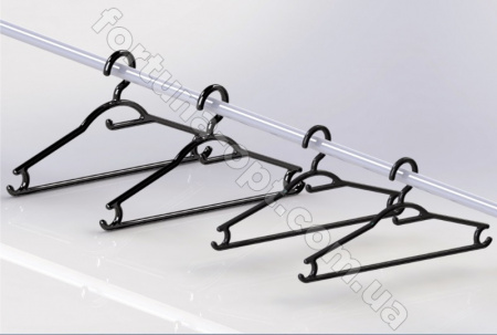 Плечики для одежды средние (Х-1) 05009 ✅ базовая цена 2.51 грн. ✔ Опт ✔ Скидки ✔ Заходите! - Интернет-магазин ✅ Фортуна-опт ✅