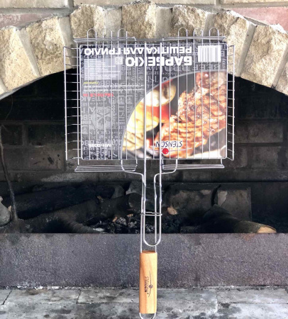 Решетка для гриля 31 х 24 х 5,5 см Stenson MH - 0086 ✅ базовая цена $4.08 ✔ Опт ✔ Скидки ✔ Заходите! - Интернет-магазин ✅ Фортуна-опт ✅