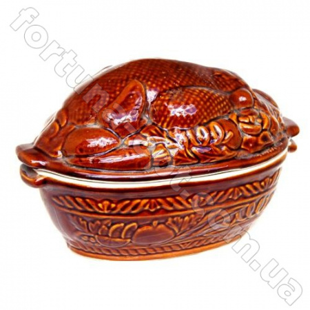 Супник керамический с крышкой - Гриль 3,5 л ✅ базовая цена 62 грн. ✔ Опт ✔ Скидки ✔ Заходите! - Интернет-магазин ✅ Фортуна-опт ✅