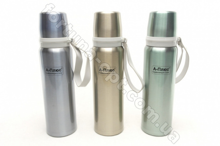 Термос из нержавеющей стали  A-Plus 1619 - 650 мл ➜ фото ➜ розн цена $4.89 - Интернет-магазин ✅ Fortuna-opt.com.ua. ✅