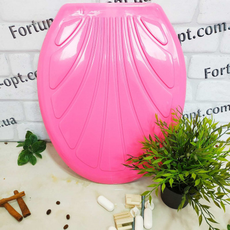 Крышка пластиковая на унитаз Украина розовая (З) 1312/12 ✅ базовая цена 155.40 грн. ✔ Опт ✔ Скидки ✔ Заходите! - Интернет-магазин ✅ Фортуна-опт ✅