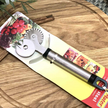 Ролик для пиццы двойной - 1315 ✅ базовая цена 29.09 грн. ✔ Опт ✔ Скидки ✔ Заходите! - Интернет-магазин ✅ Фортуна-опт ✅