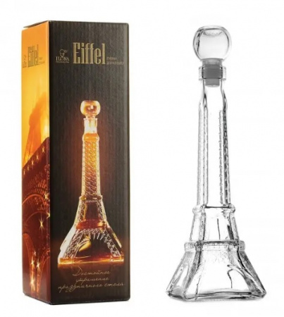 Графин "Эйфелева башня" 0,7 л ПУ 9474 ✅ базовая цена 184.27 грн. ✔ Опт ✔ Скидки ✔ Заходите! - Интернет-магазин ✅ Фортуна-опт ✅