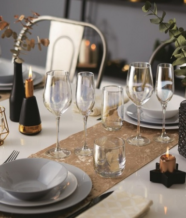 Набор бокалов для вина Люминарк "Селест Золотистый Хамелеон" 6 шт. 350 мл 1638/1 ✅ базовая цена 652.68 грн. ✔ Опт ✔ Скидки ✔ Заходите! - Интернет-магазин ✅ Фортуна-опт ✅