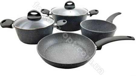 Уникальный набор посуды из нержавеющей стали с мраморным покрытием Edenberg EB - 9189 ✅ базовая цена $48.39 ✔ Опт ✔ Скидки ✔ Заходите! - Интернет-магазин ✅ Фортуна-опт ✅