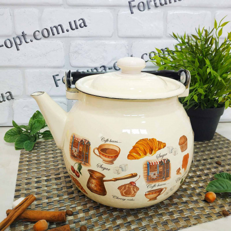 Чайник эмалированный сферический 3,5 л 27130/2 Микс ✅ базовая цена 547.36 грн. ✔ Опт ✔ Скидки ✔ Заходите! - Интернет-магазин ✅ Фортуна-опт ✅