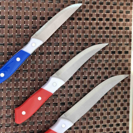 Нож кухонный цветная ручка № 6 0004-6 ✅ базовая цена 54.07 грн. ✔ Опт ✔ Скидки ✔ Заходите! - Интернет-магазин ✅ Фортуна-опт ✅