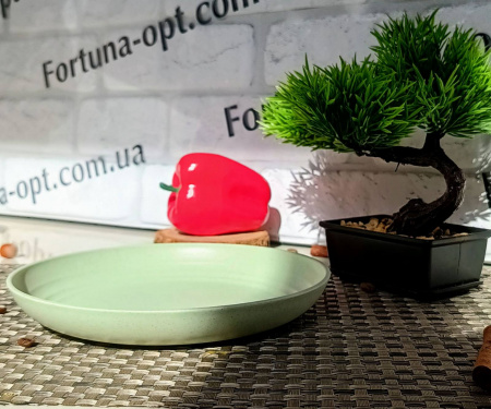 Тарелка 20см ЕКО 4шт/наб пшеничная шелуха 01253  ✅ базовая цена $4.75 ✔ Опт ✔ Скидки ✔ Заходите! - Интернет-магазин ✅ Фортуна-опт ✅