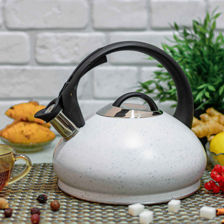 Чайник с мраморной крошкой со свистком 3 л Edenberg EB - 8812 ✅ базовая цена $14.07 ✔ Опт ✔ Скидки ✔ Заходите! - Интернет-магазин ✅ Фортуна-опт ✅