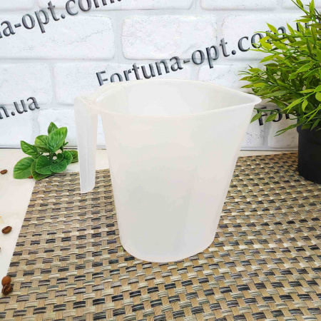 Мерка прозрачная 0,5л 13368 ✅ базовая цена 25.46 грн. ✔ Опт ✔ Скидки ✔ Заходите! - Интернет-магазин ✅ Фортуна-опт ✅