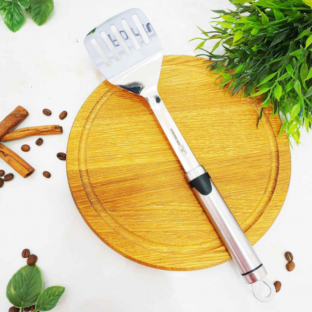 Лопатка кухонная из нержавеющей стали Bergner BG - 3236 ✅ базовая цена $15 ✔ Опт ✔ Скидки ✔ Заходите! - Интернет-магазин ✅ Фортуна-опт ✅