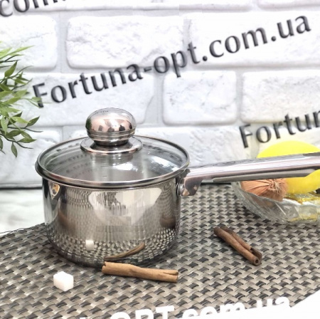 Ковш нержавеющий 2,1л А-Плюс - 2173 ✅ базовая цена $9.98 ✔ Опт ✔ Скидки ✔ Заходите! - Интернет-магазин ✅ Фортуна-опт ✅