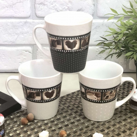 Чашка 360 мл "Улюблена кава" керамика 040-01-17 ✅ базовая цена 70.65 грн. ✔ Опт ✔ Скидки ✔ Заходите! - Интернет-магазин ✅ Фортуна-опт ✅