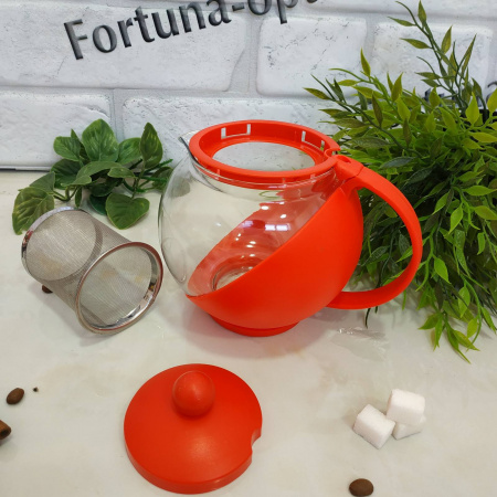 Заварник пластмассовый 750 мл A-Plus - 750 G ✅ базовая цена $2.15 ✔ Опт ✔ Скидки ✔ Заходите! - Интернет-магазин ✅ ;Фортуна-опт ✅