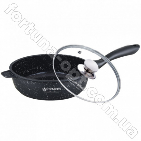 Сковорода глубокая Edenberg EB - 3321 - 2.3л/24см  ✅ базовая цена $18.60 ✔ Опт ✔ Скидки ✔ Заходите! - Интернет-магазин ✅ Фортуна-опт ✅