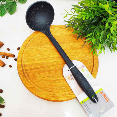 Половник кухонный мраморный A-Plus - 0340 ✅ базовая цена $1.10 ✔ Опт ✔ Скидки ✔ Заходите! - Интернет-магазин ✅ Фортуна-опт ✅