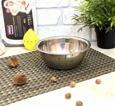 Миска нержавеющая A-Plus - 0873 (18 см) ✅ базовая цена $0.84 ✔ Опт ✔ Скидки ✔ Заходите! - Интернет-магазин ✅ Фортуна-опт ✅