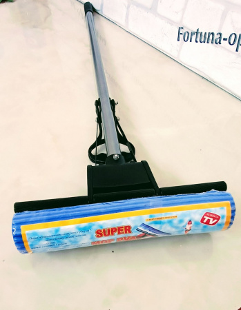 Швабра 1-й отжим 10004 (черно-серая) ✅ базовая цена 176 грн. ✔ Опт ✔ Скидки ✔ Заходите! - Интернет-магазин ✅ Фортуна-опт ✅