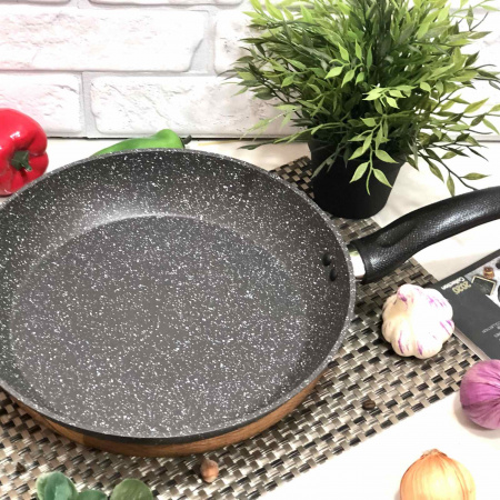 Сковорода 30 см мраморное покрытие A-PLUS 1486 ✅ базовая цена $11.41 ✔ Опт ✔ Скидки ✔ Заходите! - Интернет-магазин ✅ Фортуна-опт ✅