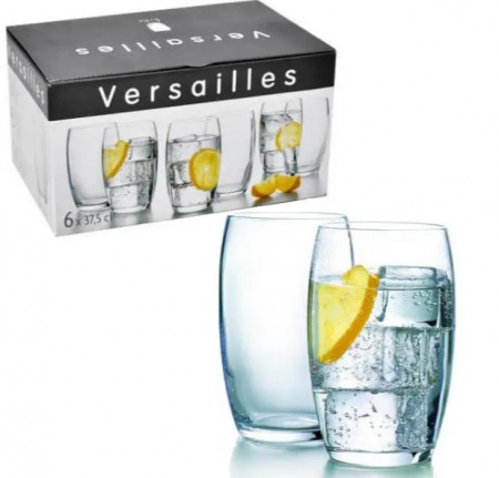 Набор прозрачных стаканов Luminarc Versailles 370 мл 6 шт - 1650 ✅ базовая цена 232.18 грн. ✔ Опт ✔ Скидки ✔ Заходите! - Интернет-магазин ✅ Фортуна-опт ✅